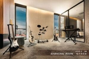 city of dreams for sale - facilities music room