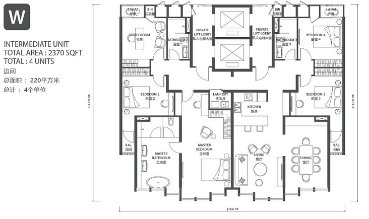 city of dreams penthouse layout