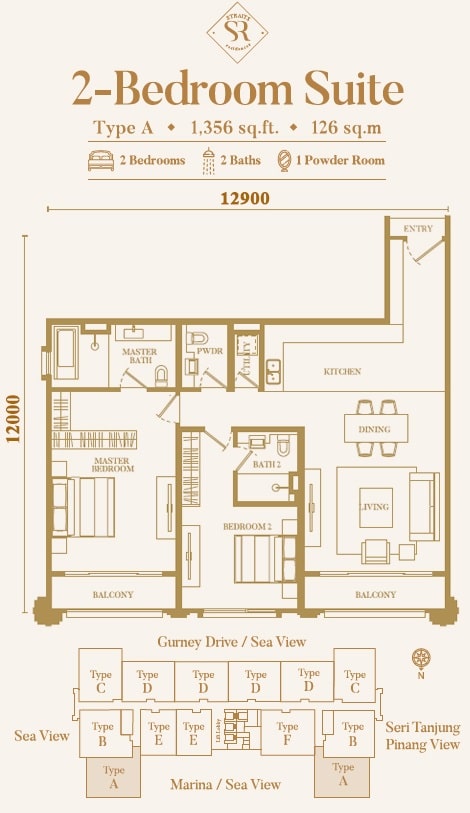 Straits Residences layout - contact Scott for more info +6011-1098 4066