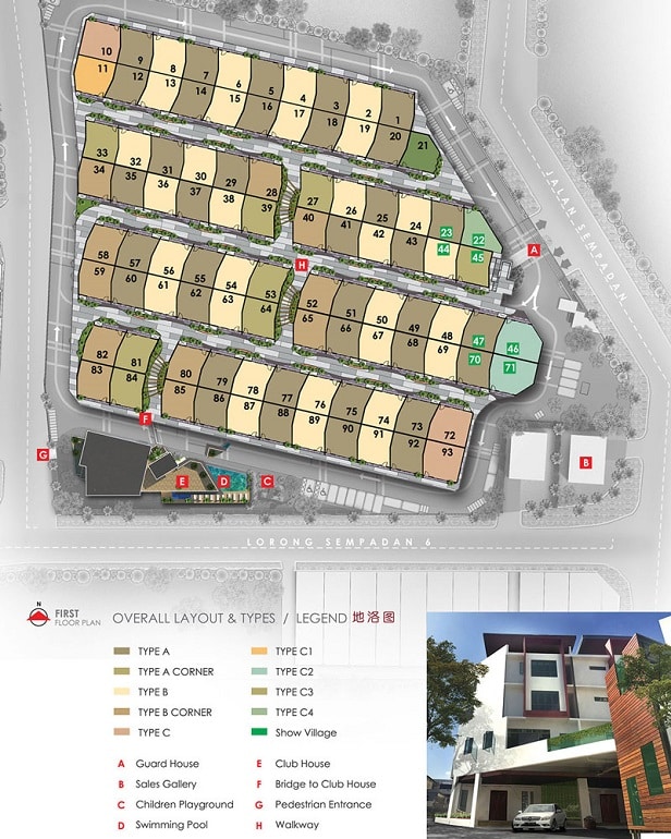 UL Residence Penang unit plan - contact Scott for more info +6011-1098 4066